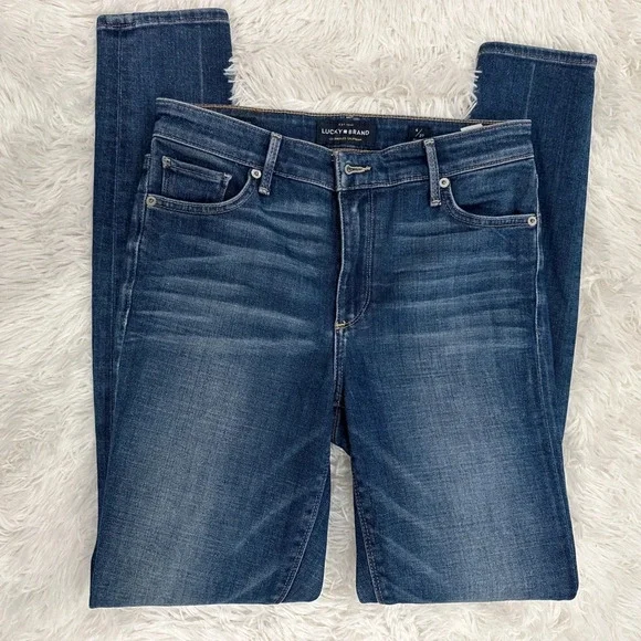 Lucky brand Bridgett skinny Jeans size 27 - Picture 1 of 5